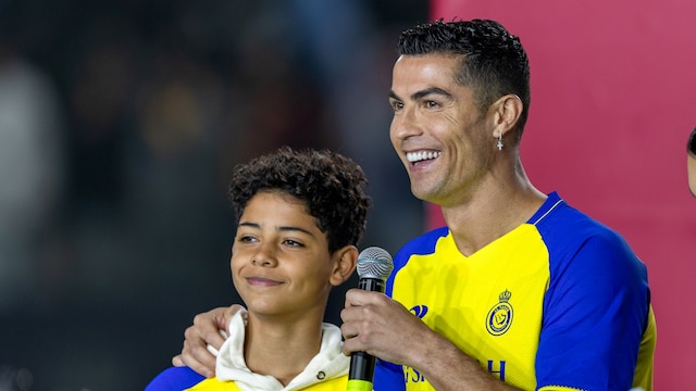Cristiano Ronaldo Jr., orgulloso de su papá, asegura que Yamal es mejor que CR7