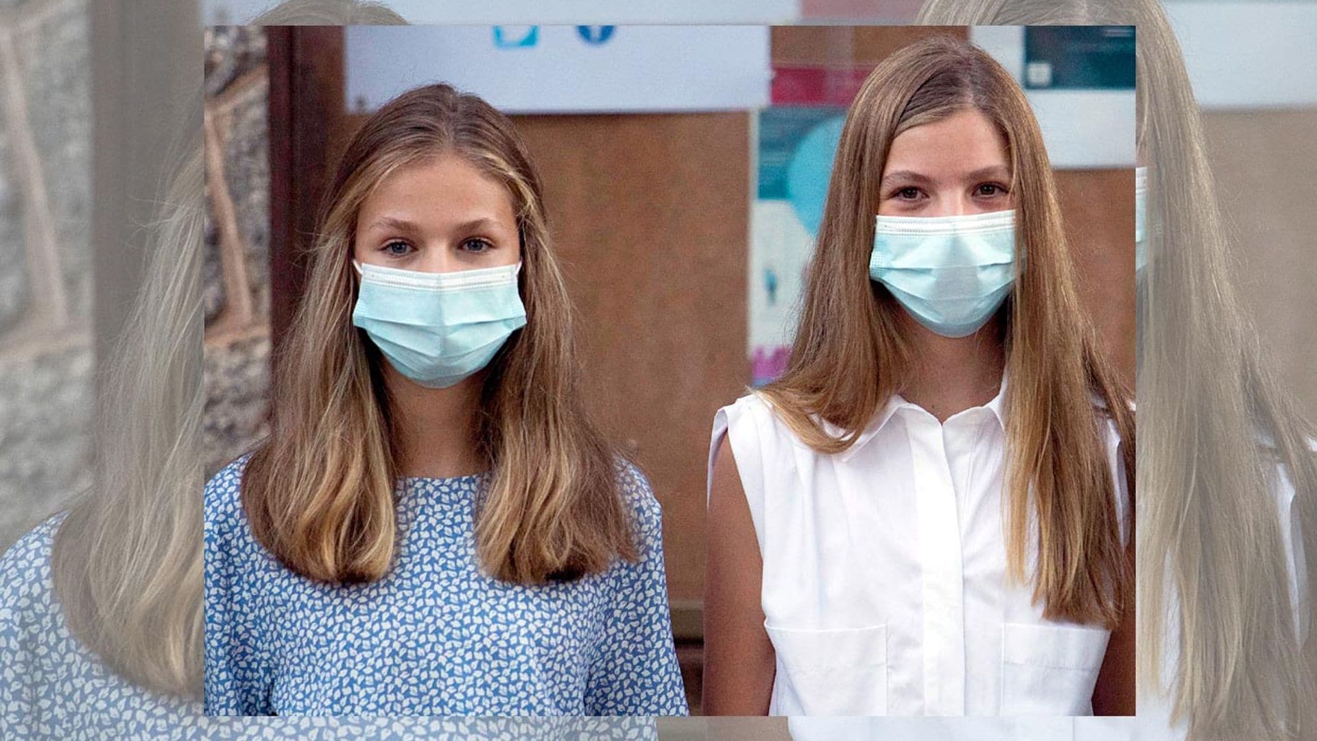 Leonor y Sofía, muy diferentes a través de sus looks de vacaciones