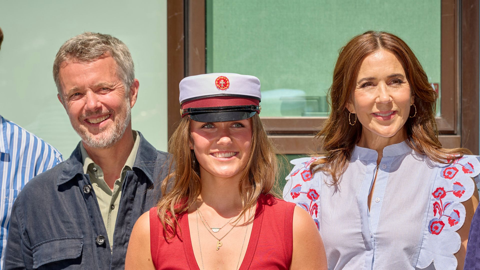 Isabella de Dinamarca en el día de su graduación