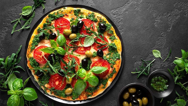 pizza veggie adobe