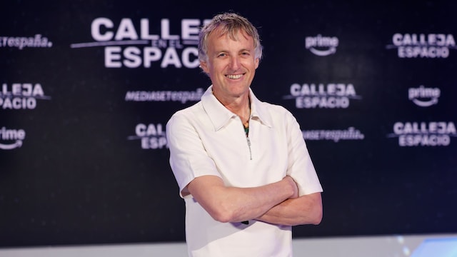 Jesús Calleja en la presentación de 'Calleja en el espacio'