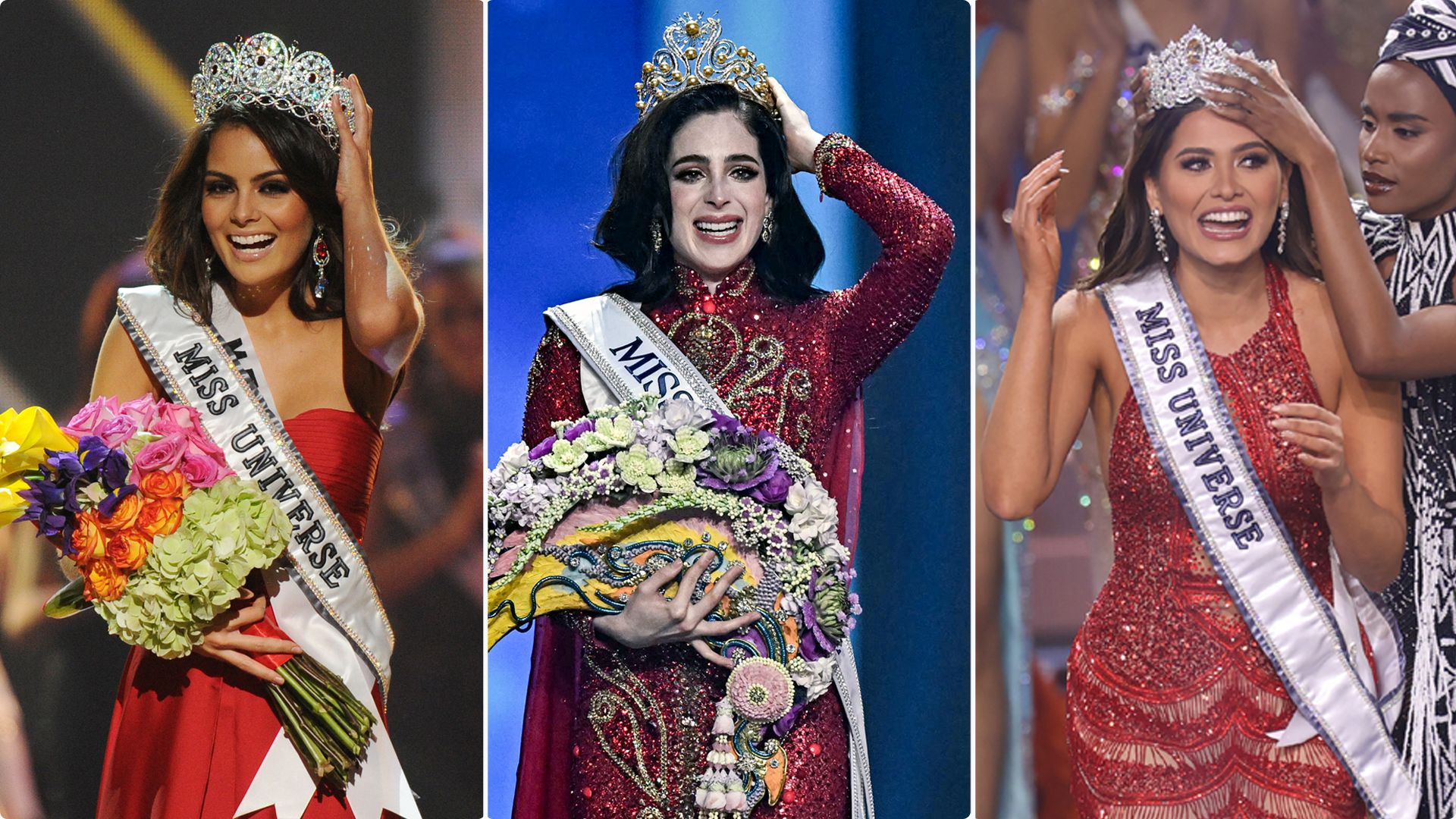 Fátima Bosch y el vestido rojo de la suerte en la final de Miss Universe 2025