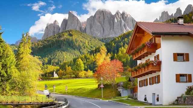 Valle de Funes, Dolomitas, Italia, Patrimonio de la Humanidad