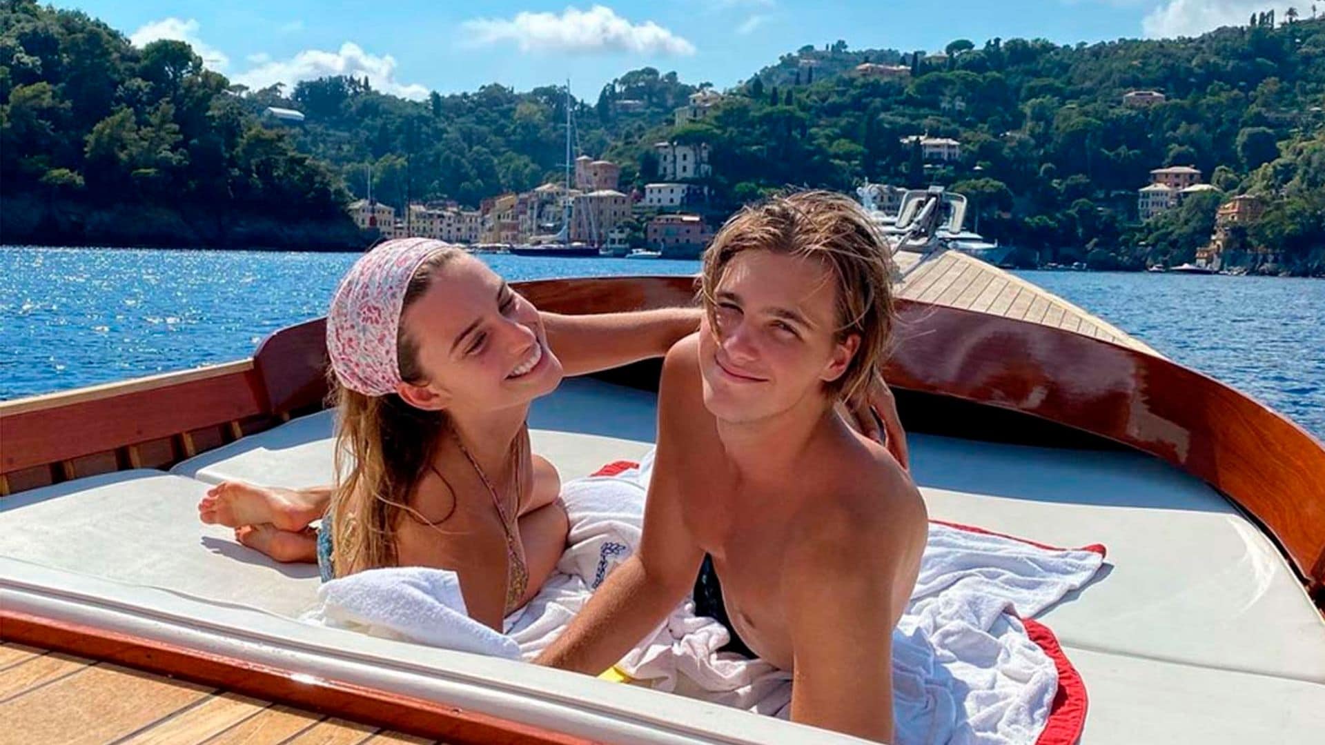 Así es Rocco, el joven heredero de la dinastía Brignone que ha conquistado a Talita von Fürstenberg