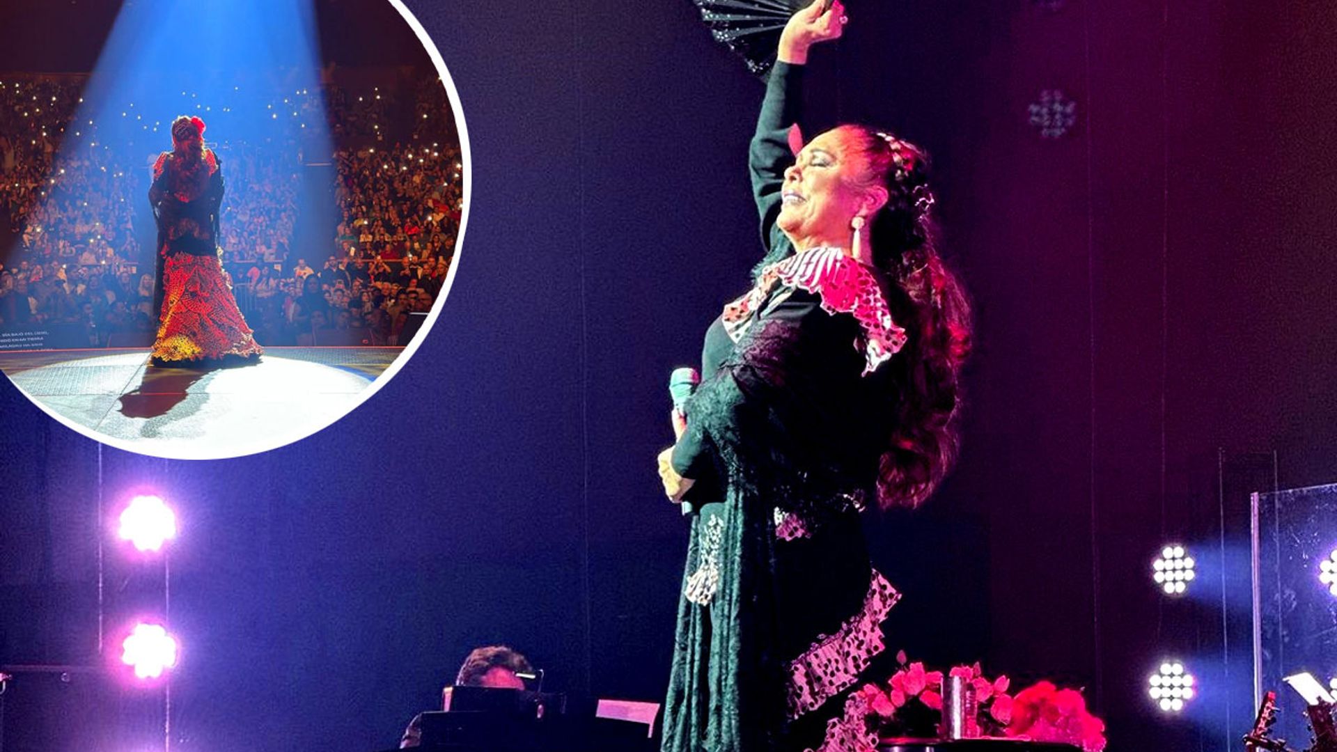 Noche triunfal de Isabel Pantoja en Miami: así ha sido el primer concierto de su gira por EE.UU.