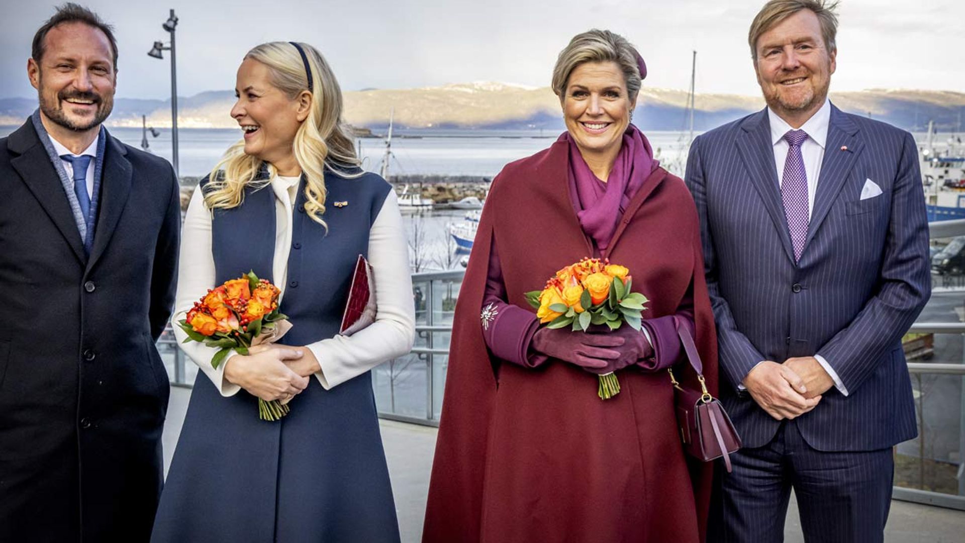 Haakon puede por fin reunirse con los reyes Guillermo y Máxima en su visita a Noruega