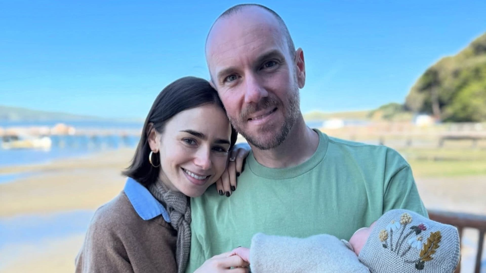 Lily Collins celebra su primer cumpleaños tras su discutido debut en la maternidad