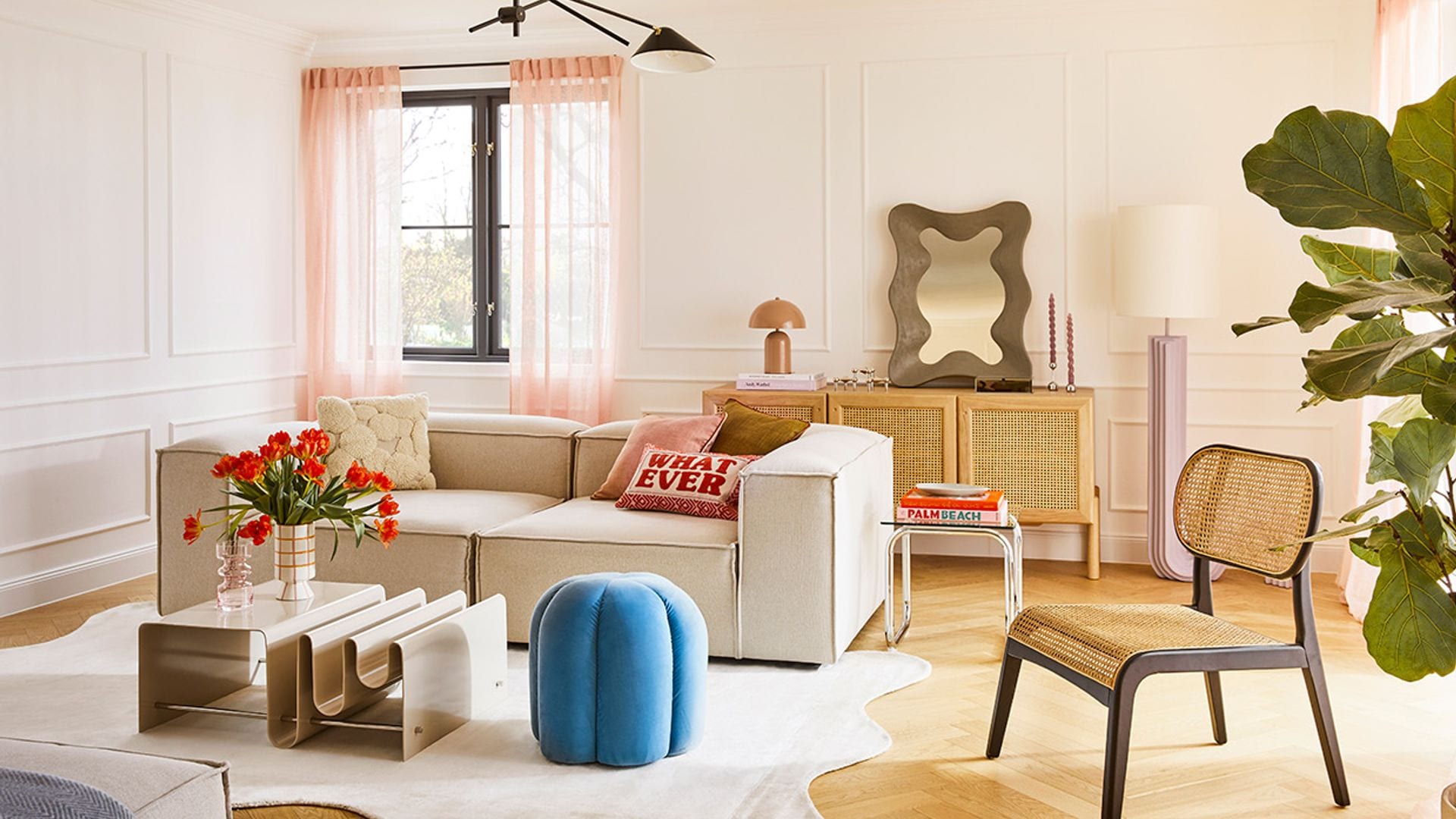 10 ideas inteligentes para decorar el salón por poco, pero con un extra de estilo