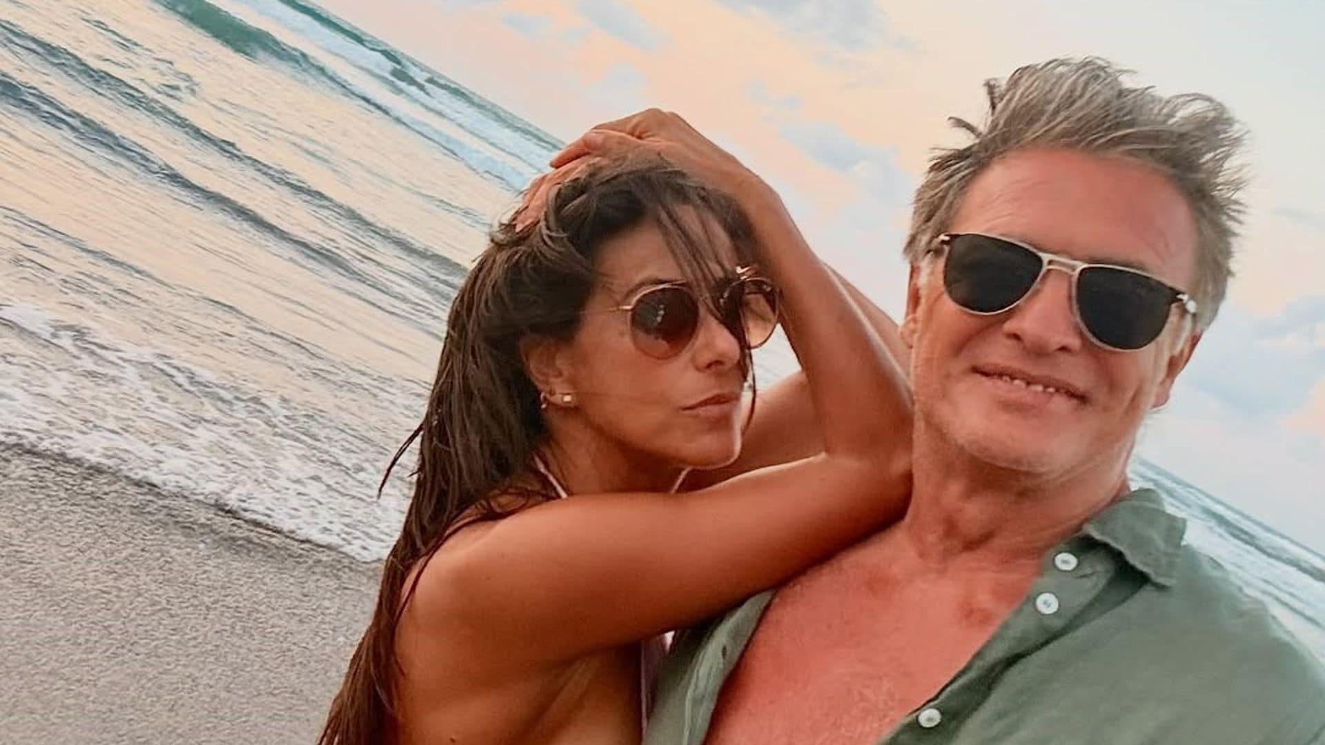 Paulina Mercado y Juan Soler en Acapulco.