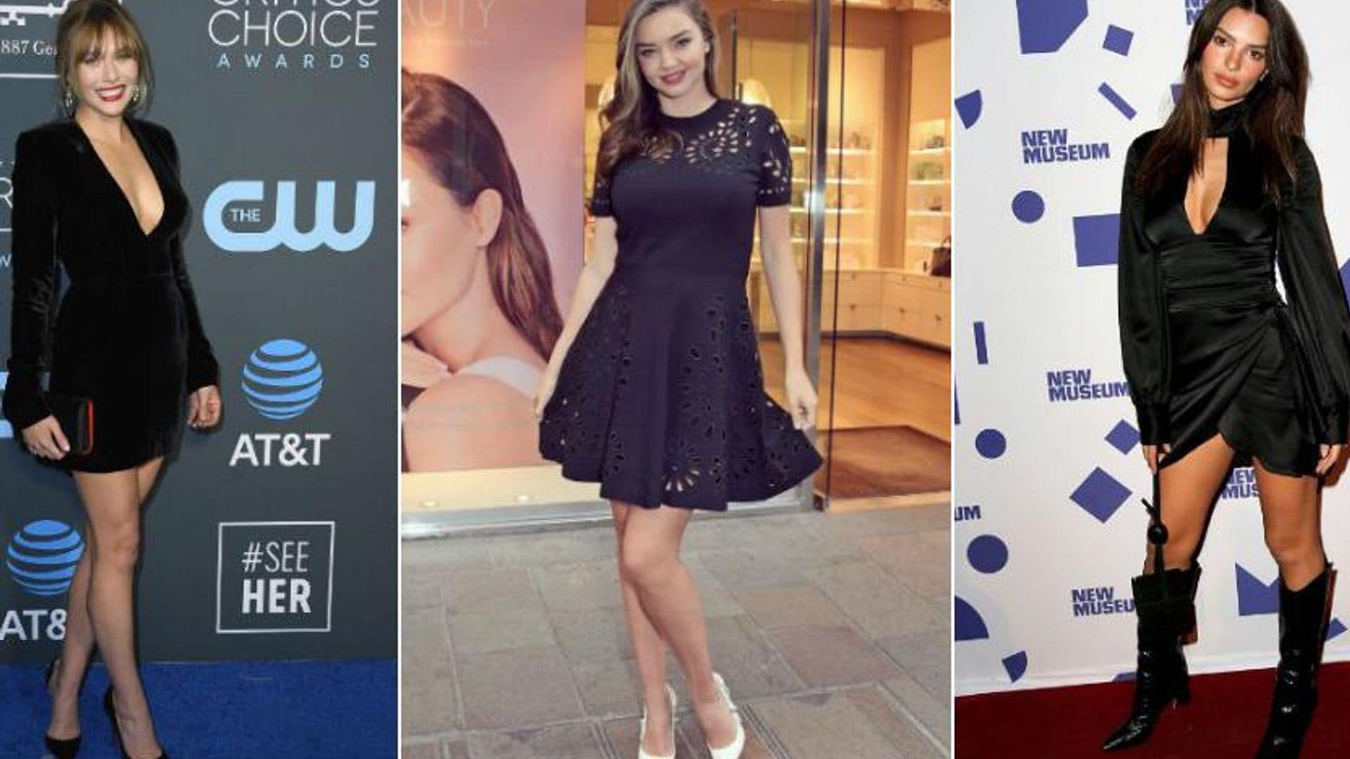 Las 'celebs' nunca se resisten a un 'little black dress' y esta es la razón