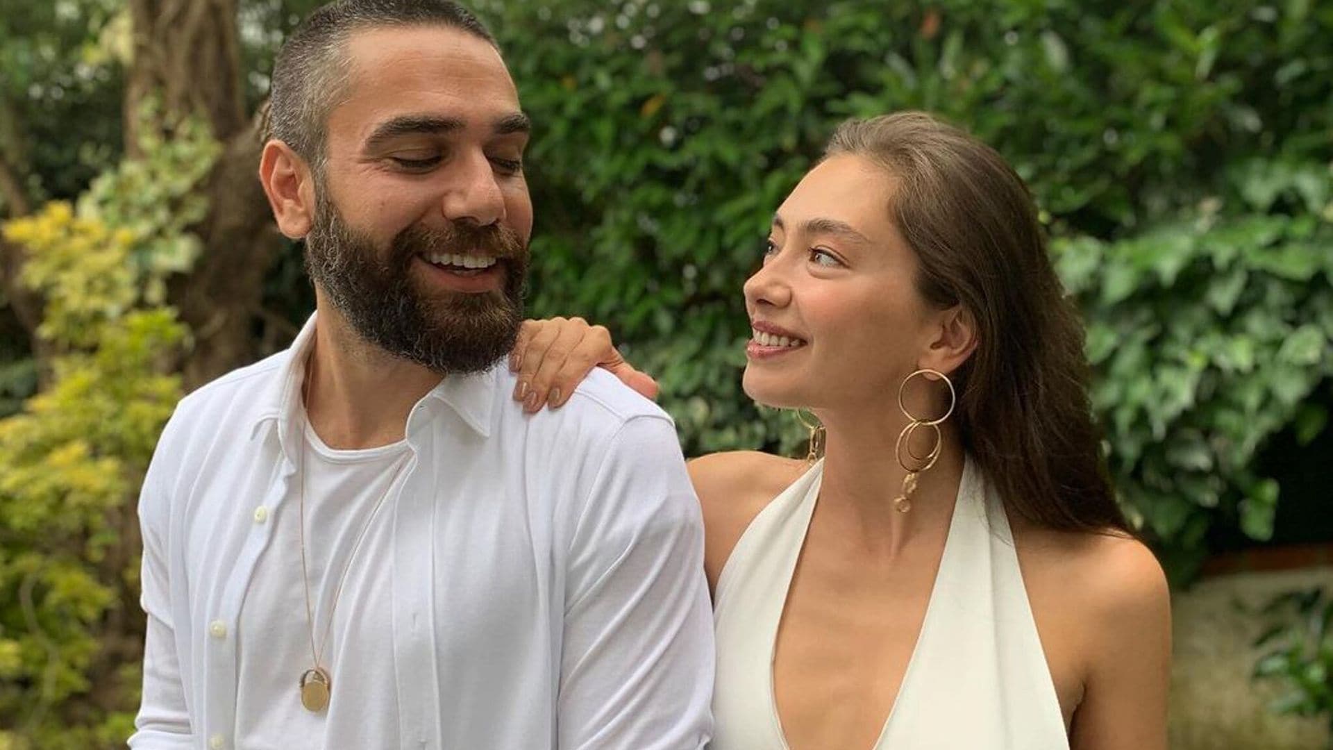 Neslihan Atagül y su romántica felicitación de cumpleaños a su esposo Kadir Doğulu
