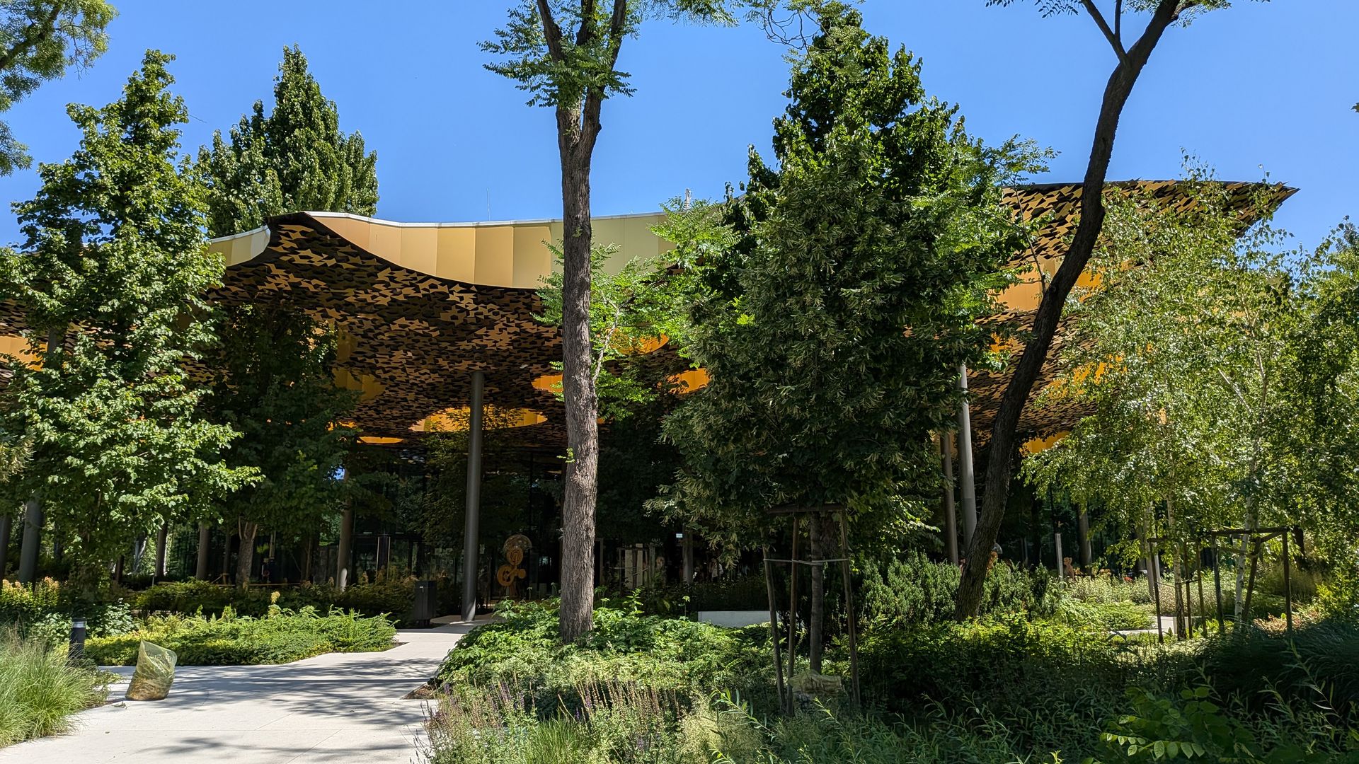 Casa de la Música, Városliget, el Parque de la Ciudad de Budapest