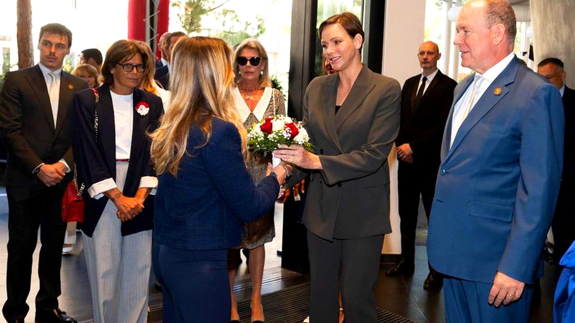 La cita en Mónaco que ha reunido a los Grimaldi incluida la princesa Charlene, con un detalle muy significativo