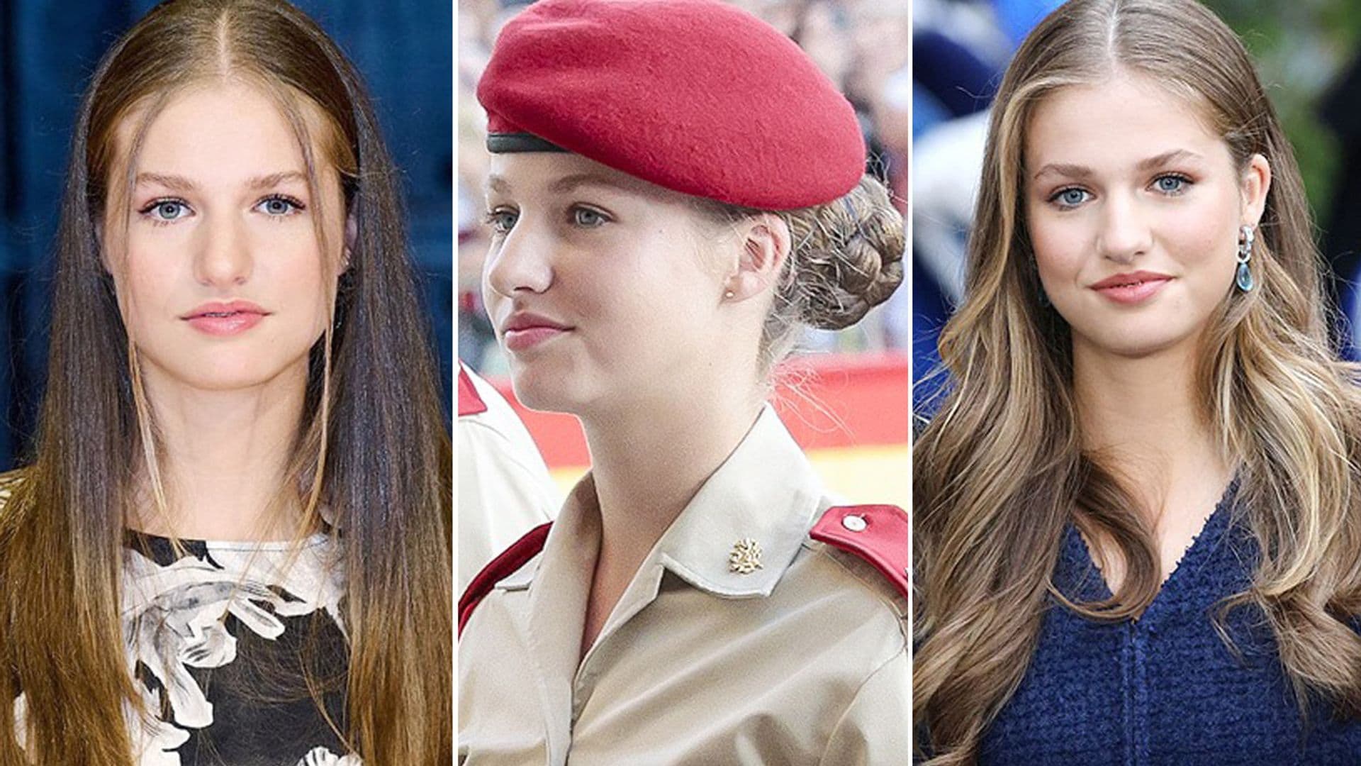 El mejor peinado de la princesa Leonor en 2023 según los lectores de ¡HOLA!
