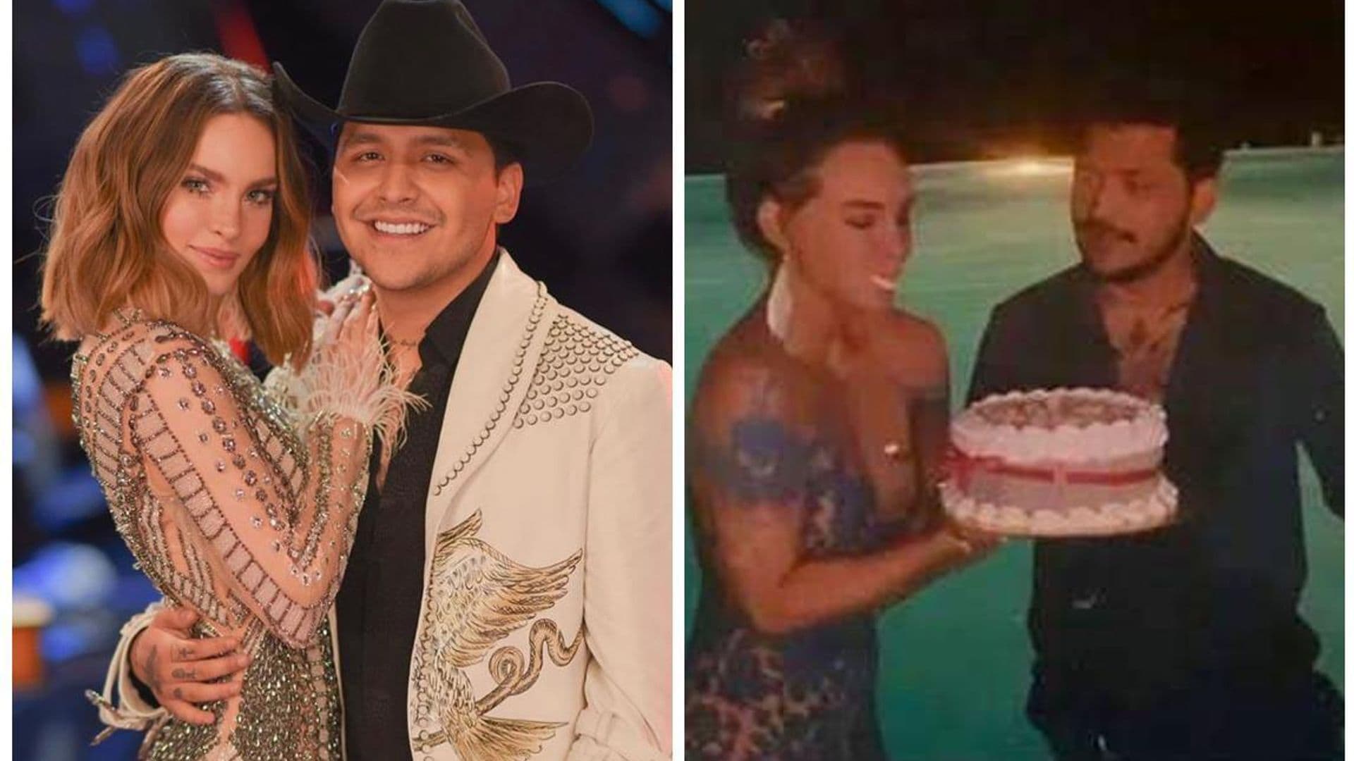 Belinda celebró su cumpleaños muy consentida por Christian Nodal y con un romántico viaje