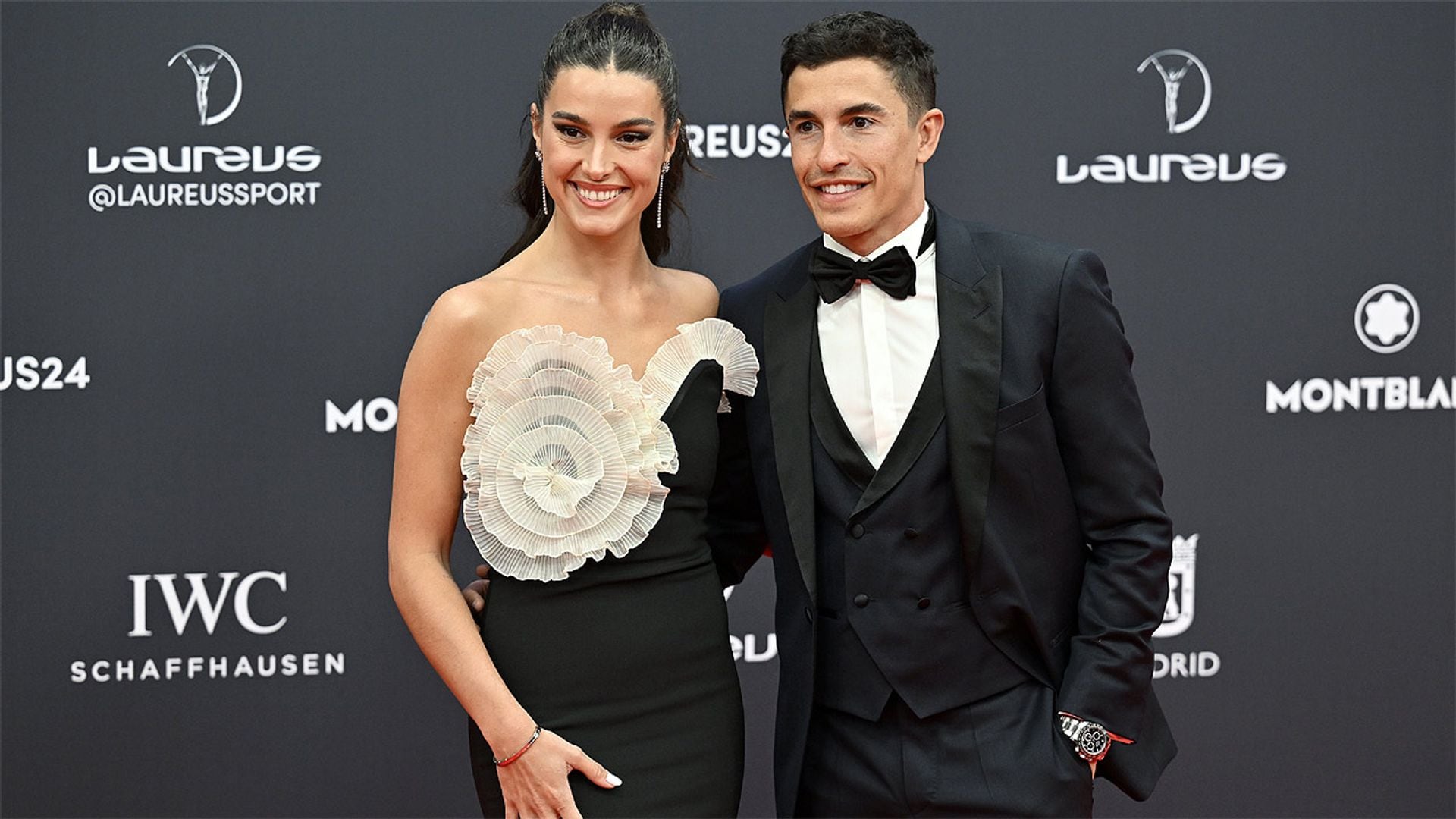 El cruce de mensajes entre Marc Márquez y Gemma Pinto ante los micrófonos de ¡HOLA!