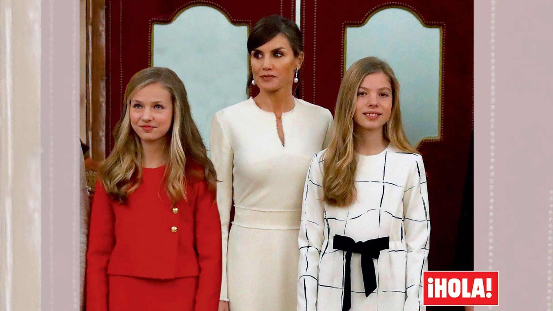 En ¡HOLA!, Leonor y Sofía, centro de todas las miradas en la apertura de las Cortes