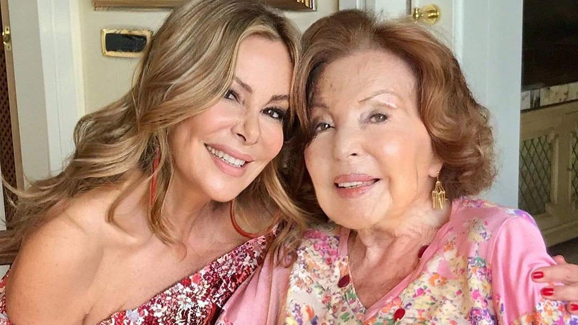 La emotiva carta de Ana Obregón a su madre el día que cumpliría 91 años: 'No admito que no estés aquí'