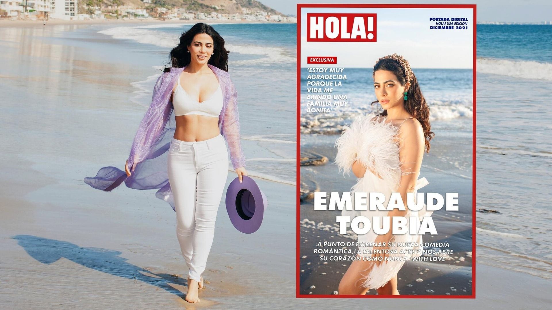 A punto de estrenar su nueva comedia romántica, Emeraude Toubia nos abre su corazón como nunca ‘With Love’