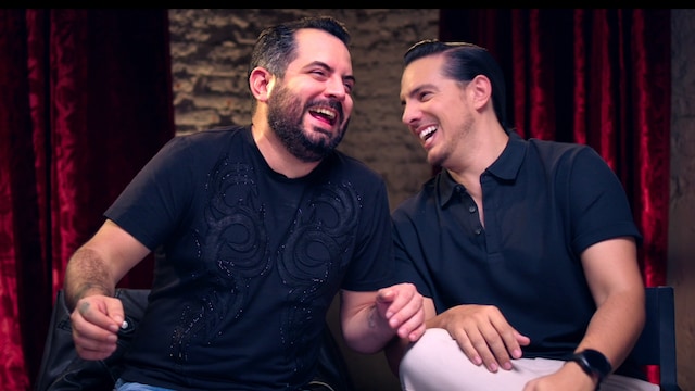 José Eduardo y Vadhir Derbez revelan cómo fue trabajar con sus mamás en su nuevo proyecto