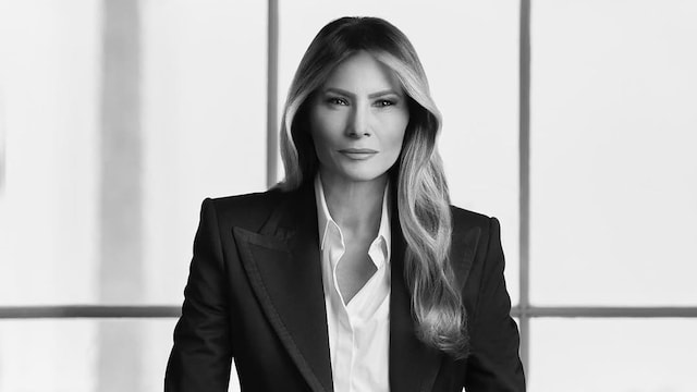 El primer retrato oficial de Melania Trump como primera dama