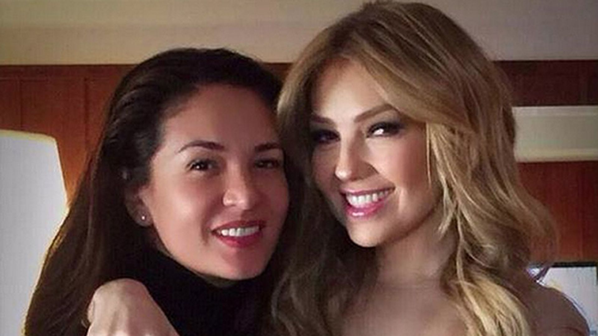 Yolanda Andrade y Thalía tienen una amistad de años.