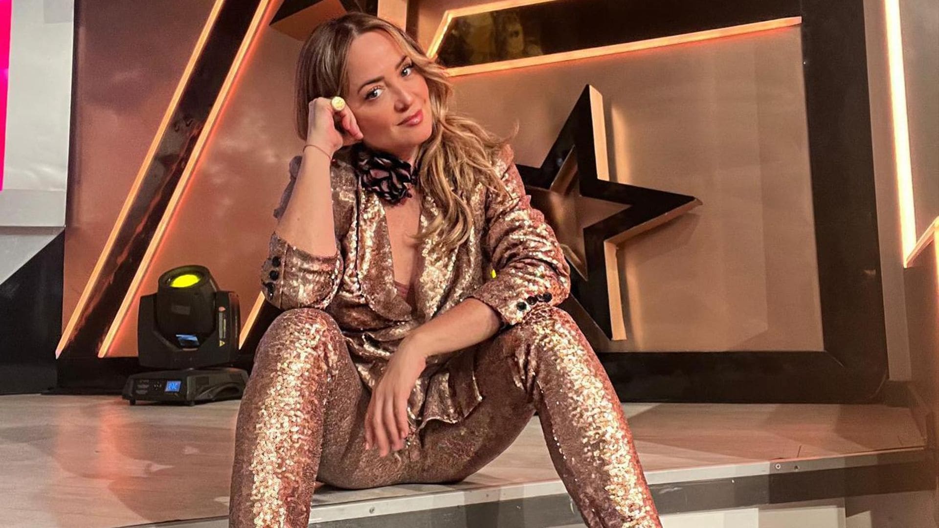 Conmovida, Andrea Legarreta honra a su fallecido sobrino en una ceremonia familiar