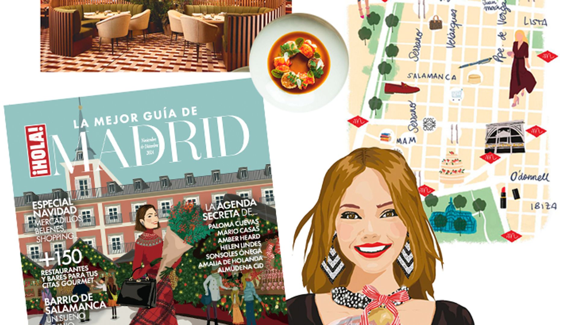 Ya a la venta un nuevo número de la guía ¡HOLA! MADRID Especial Navidad