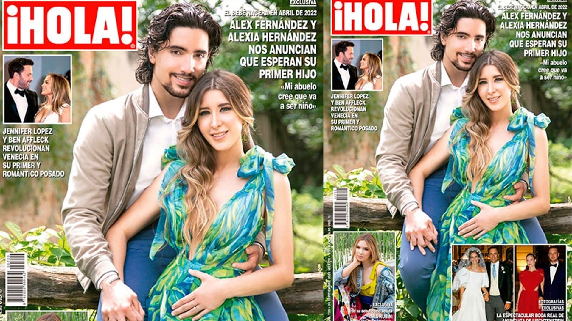 En ¡HOLA!, Álex Fernández y Alexia Hernández nos anuncian, en exclusiva, que esperan su primer hijo