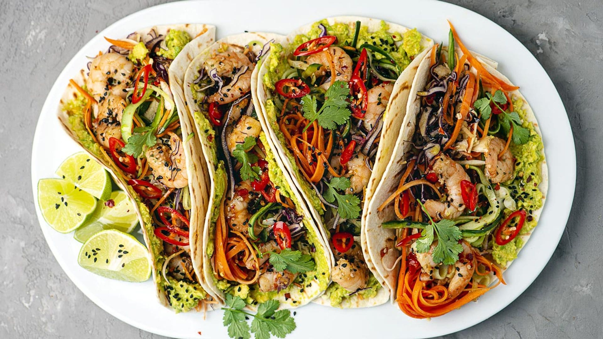 Tacos, hamburguesas, pizzas… ‘fast food’ casera que sabe a mar