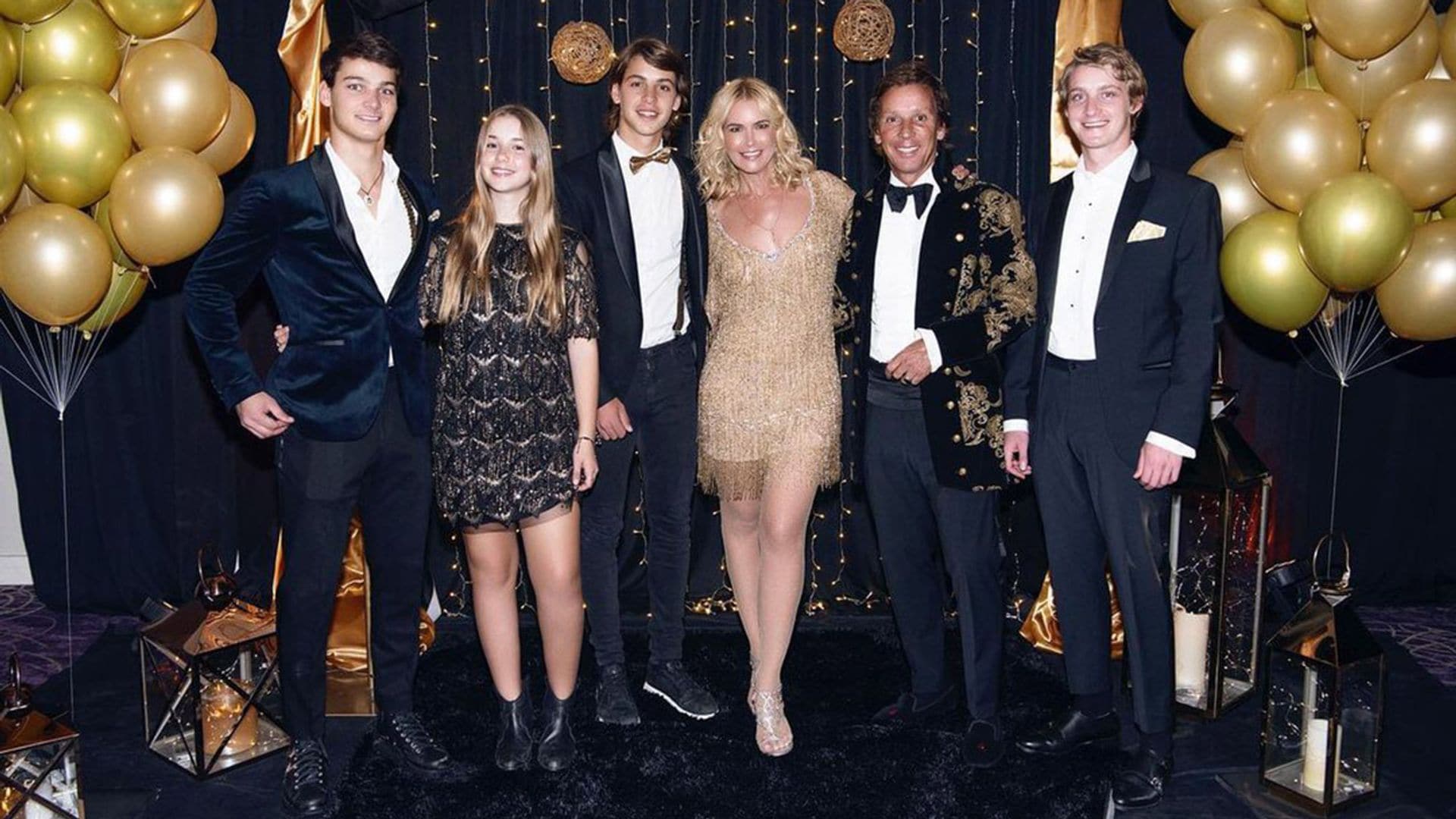 Valeria Mazza cumple 52 años, conoce a sus cuatro guapísimos hijos: de Balthazar a Taína