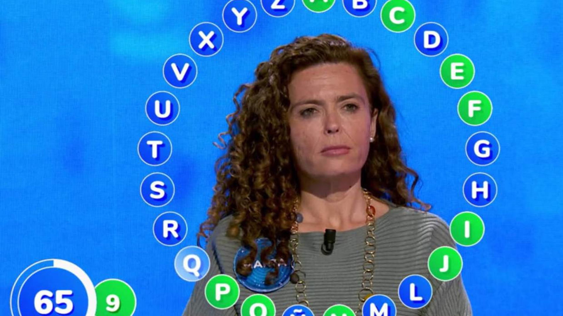 Marta, concursante de 'Pasapalabra', se despide tras 30 programas
