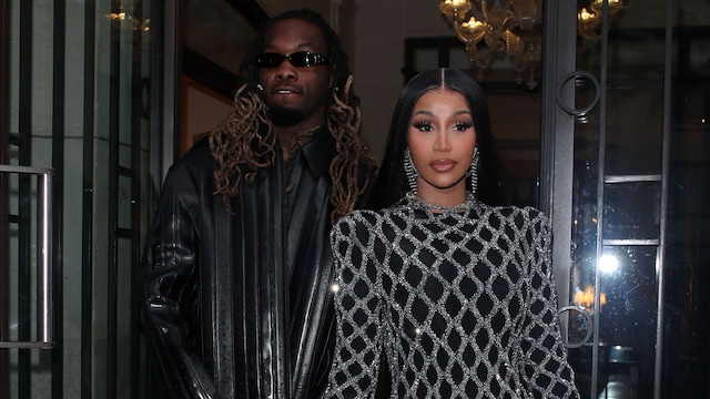 Offset y Cardi B en Paris, Francia, en julio de 2023.