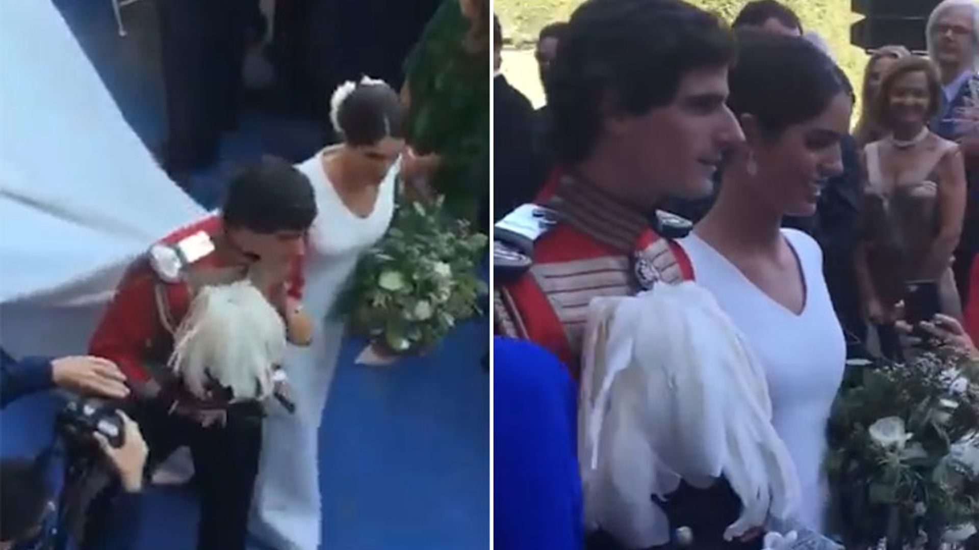 En vídeo: Fernando Fitz-James Stuart y Sofía Palazuelo ya son marido y mujer