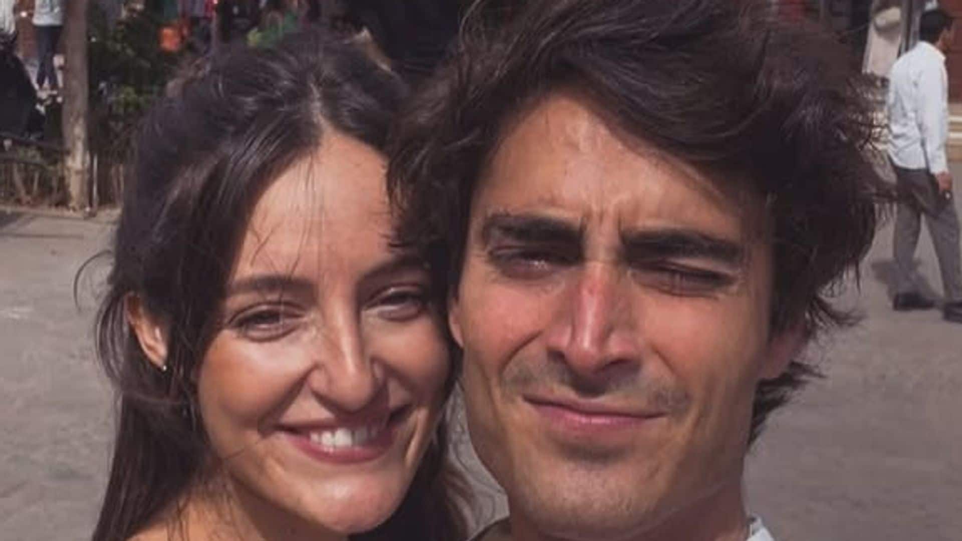 Andrea Molina y Juan Fernández llevan 10 años juntos