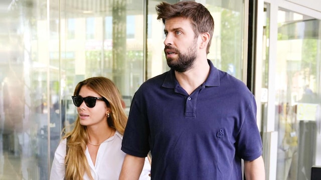 Former soccerplayer Gerard Pique and Clara Chia arriving a trial in Barcelona on Monday 17 June 2024.