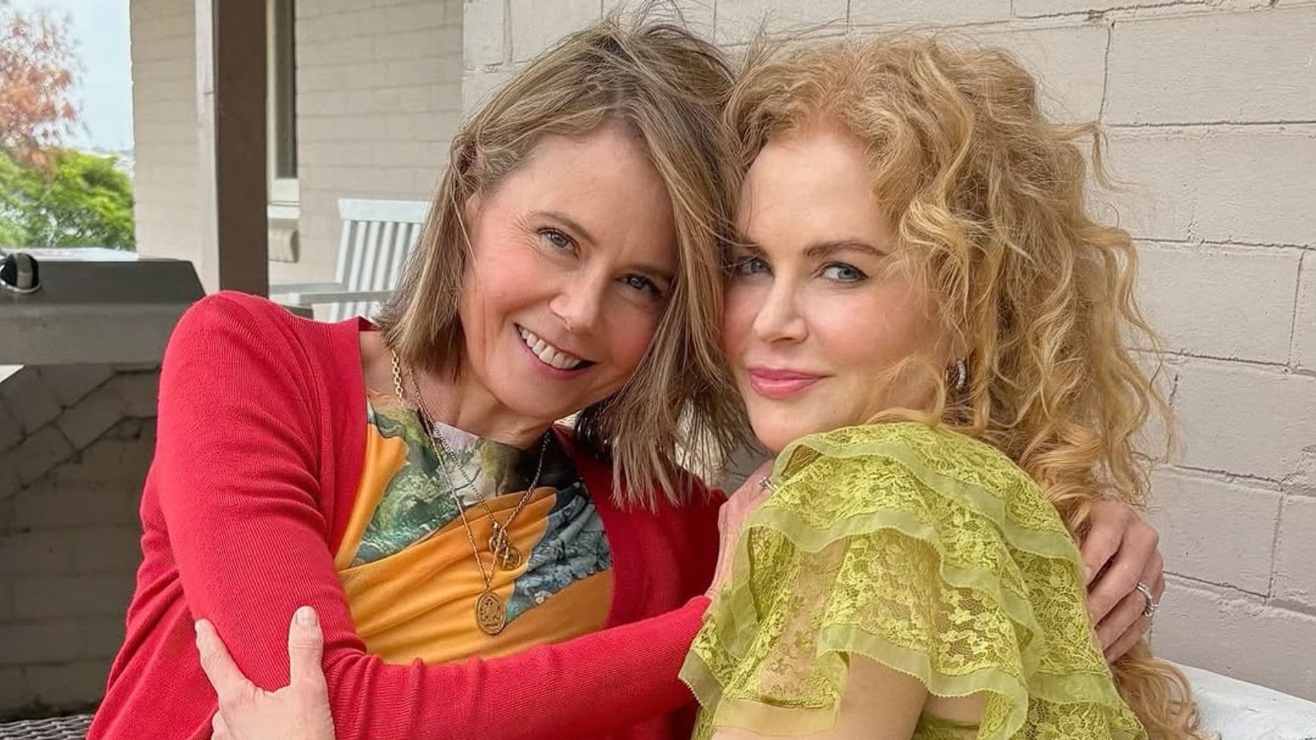 Así es Antonia, la hermana "casi gemela" de Nicole Kidman y su gran apoyo en su divorcio