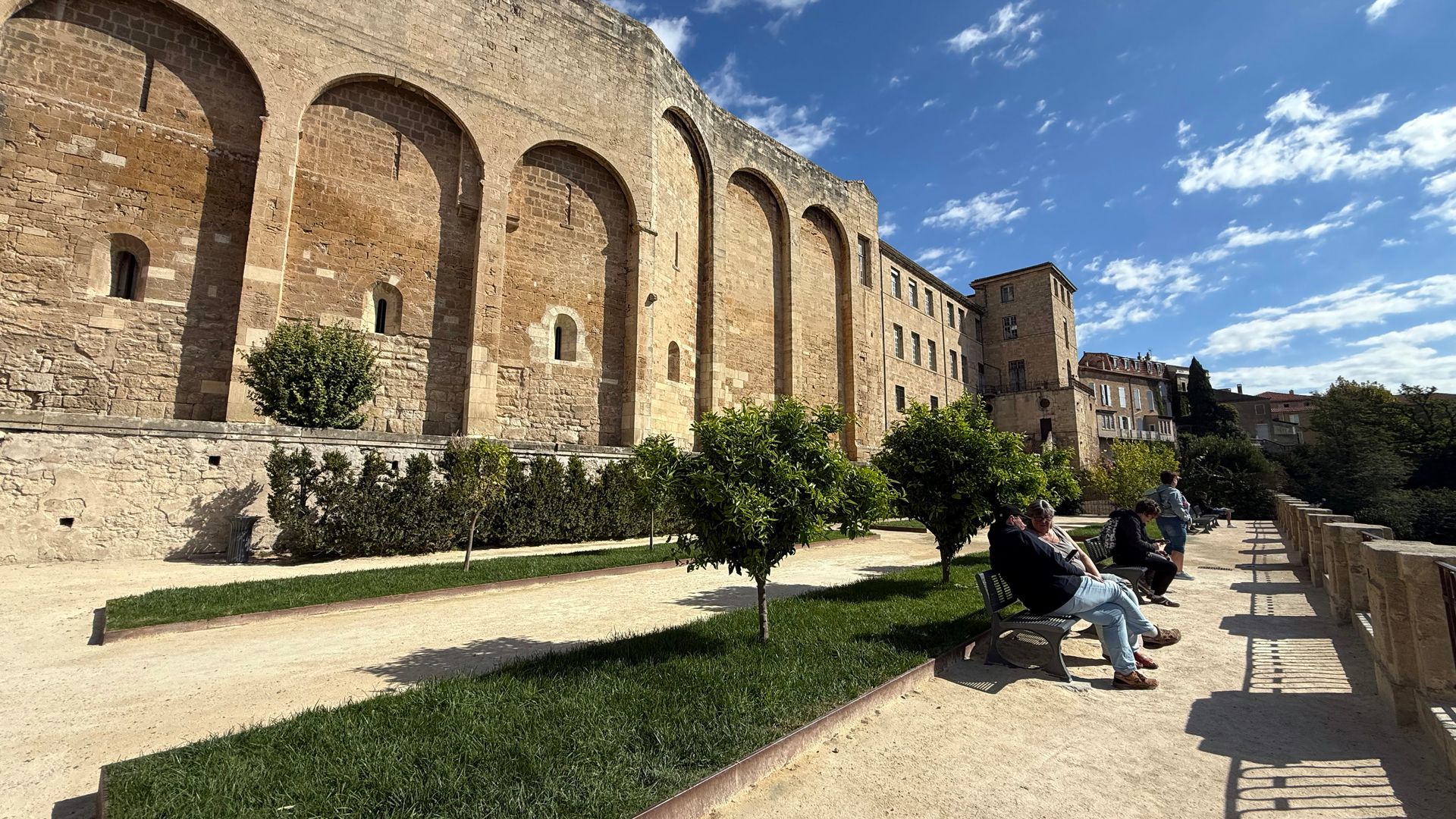 Jardín de los Obispos, Beziers, Francia