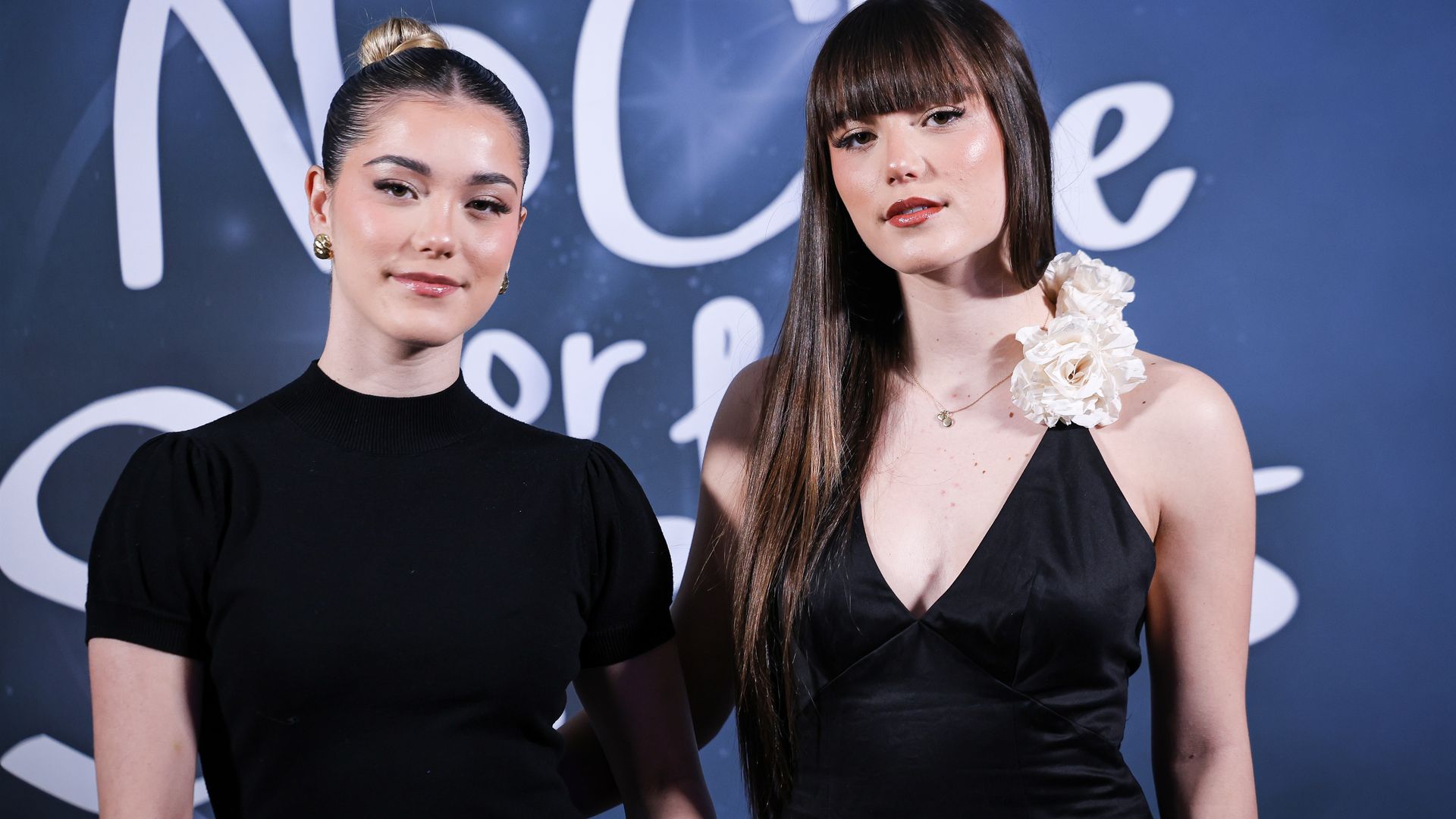 Daniela y Martina Meroño, hijas de Raquel Meroño.