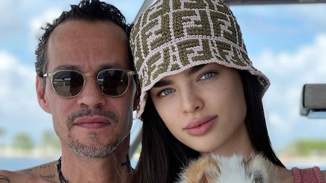 marc anthony y nadia ferreira con blue el nuevo integrante de la familia
