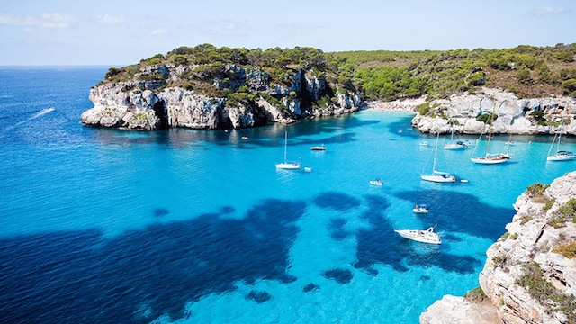 calas del paraiso en menorca