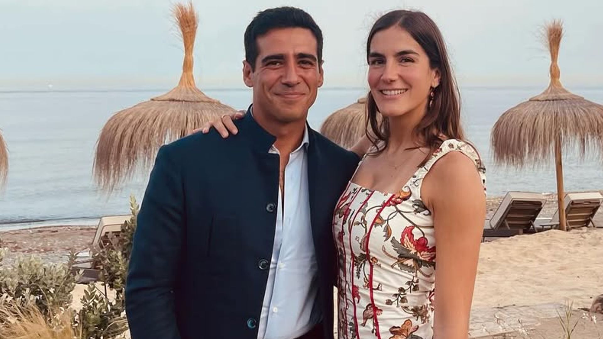 Blanca Llandres y su bebé, Marcos, visitan a Alberto Herrera en el trabajo: las simpáticas imágenes, en vídeo