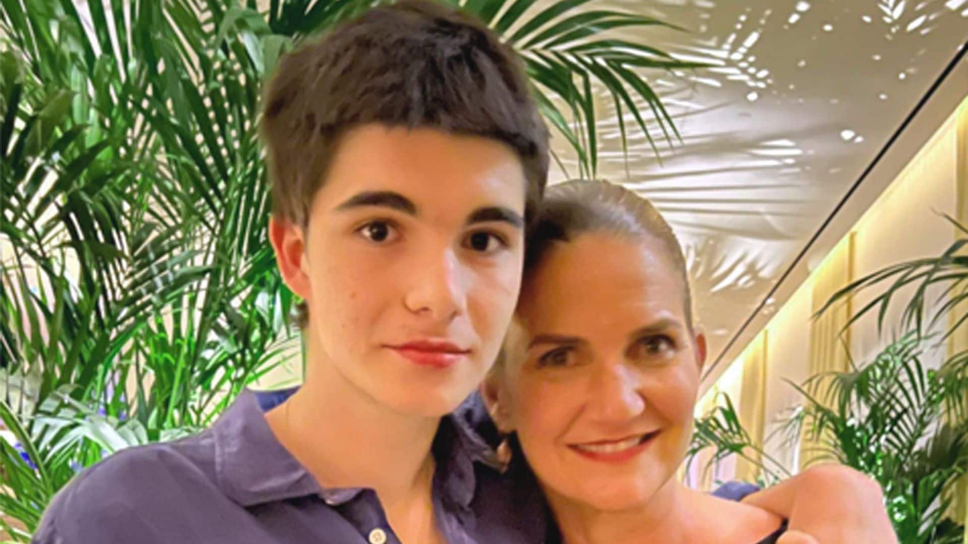 Pedro, el hijo de Samantha Vallejo-Nágera, celebra 'a lo grande' su 18 cumpleaños