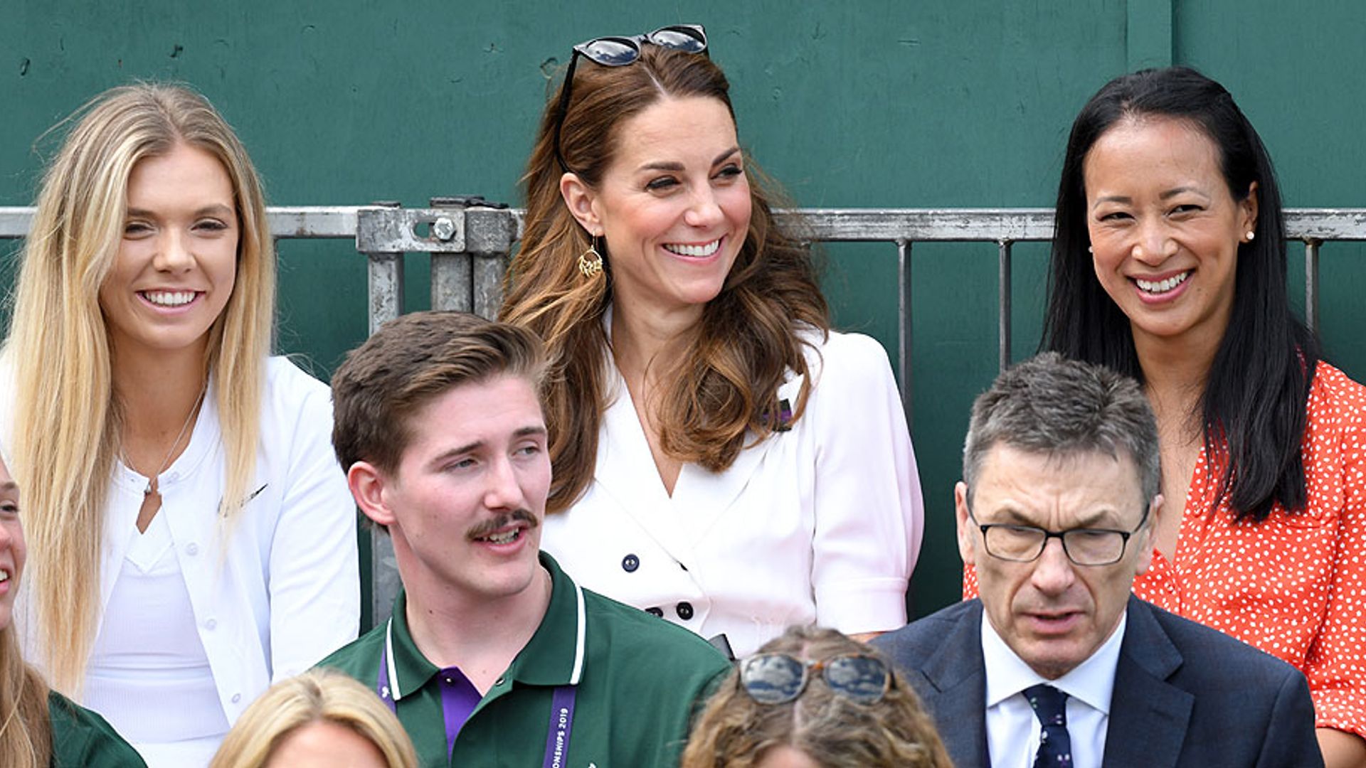 Kate Middleton se divierte en Wimbledon con sus amigas