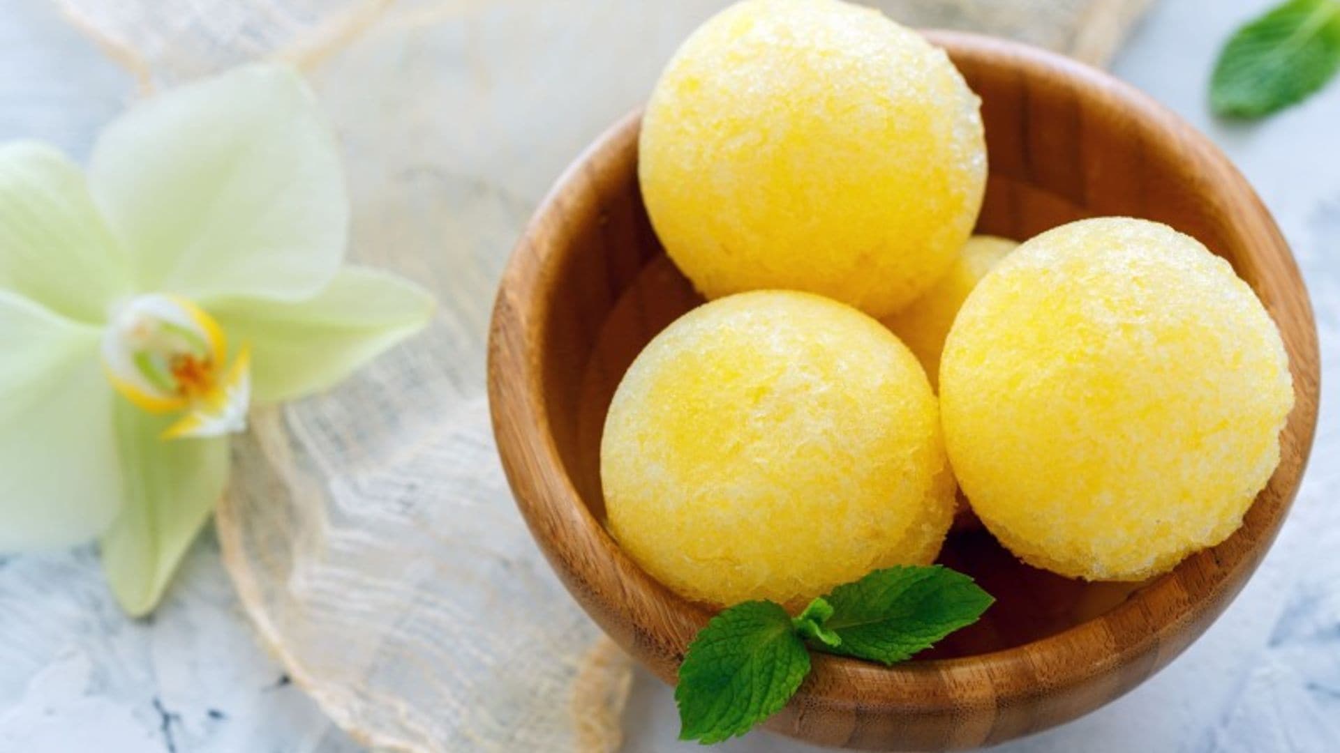 Sorbete de melón Cantaloup