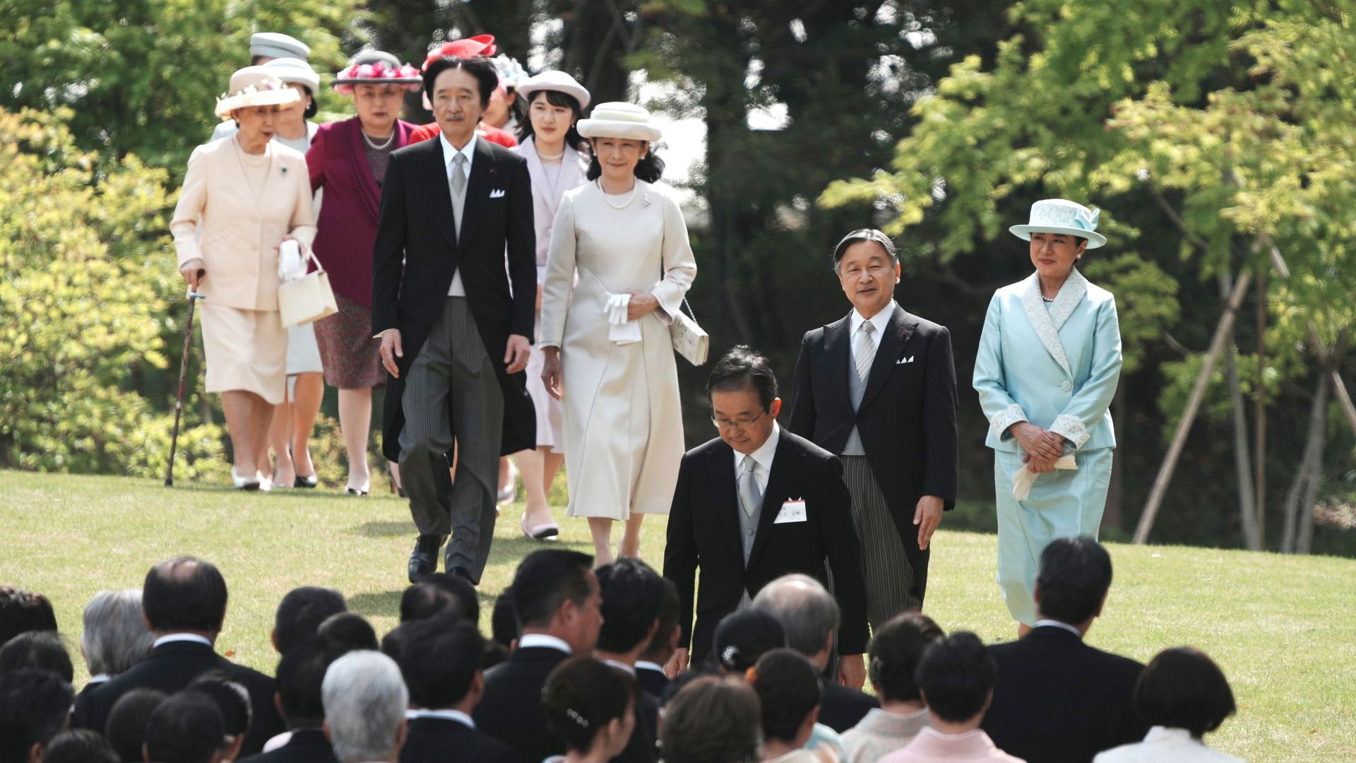 Jardines imperiales del Palacio de Akasaka en Tokio, en la fiesta de la primavera del 2026