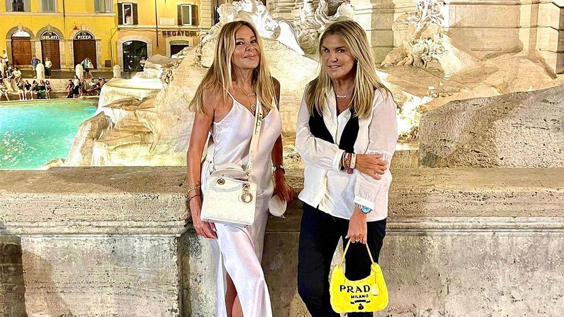 Ana Obregón realiza el viaje a Roma que tenía pendiente para cuando Aless se curara