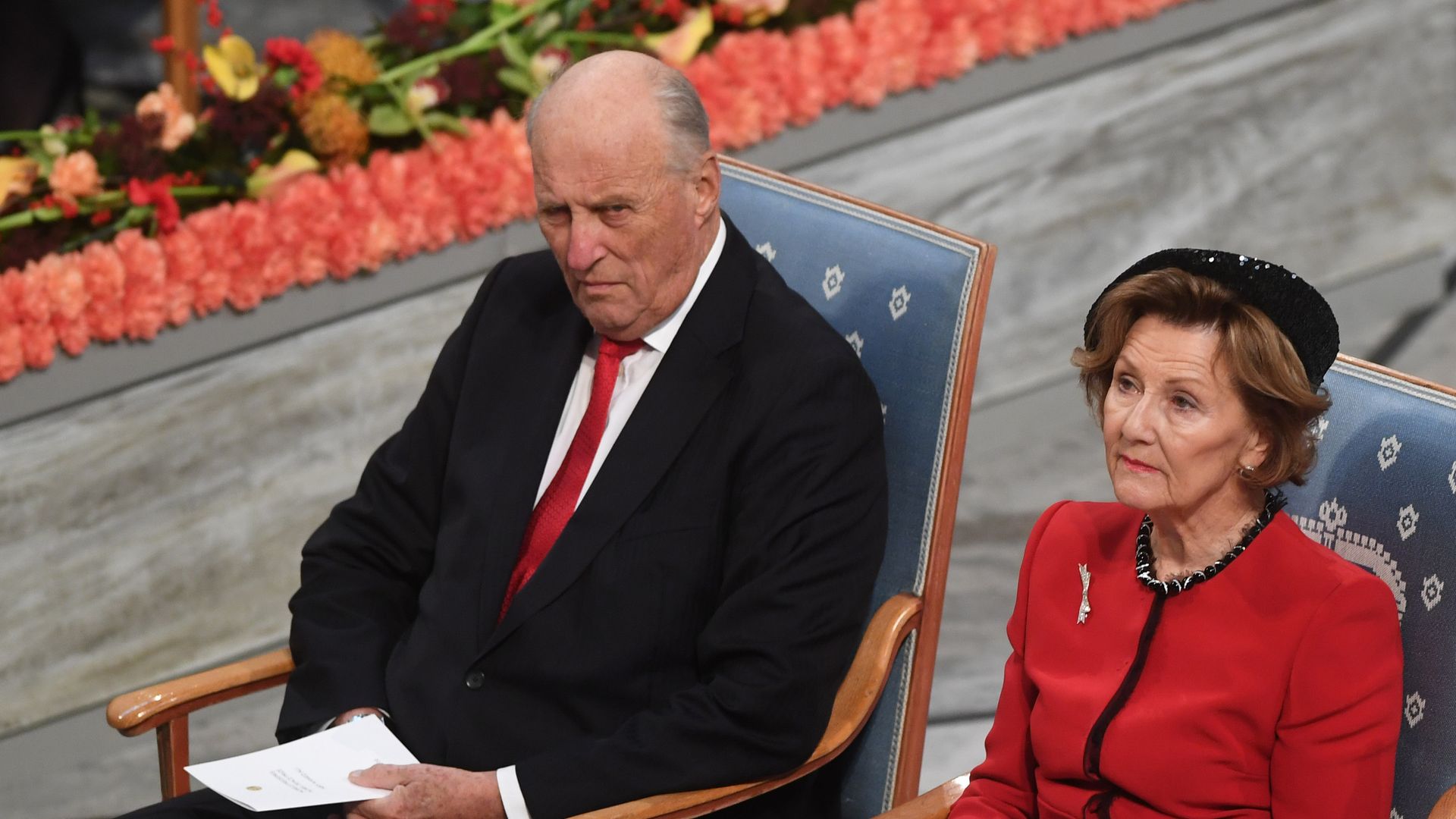 La reina Sonia y el rey Harald, en una imagen de archivo