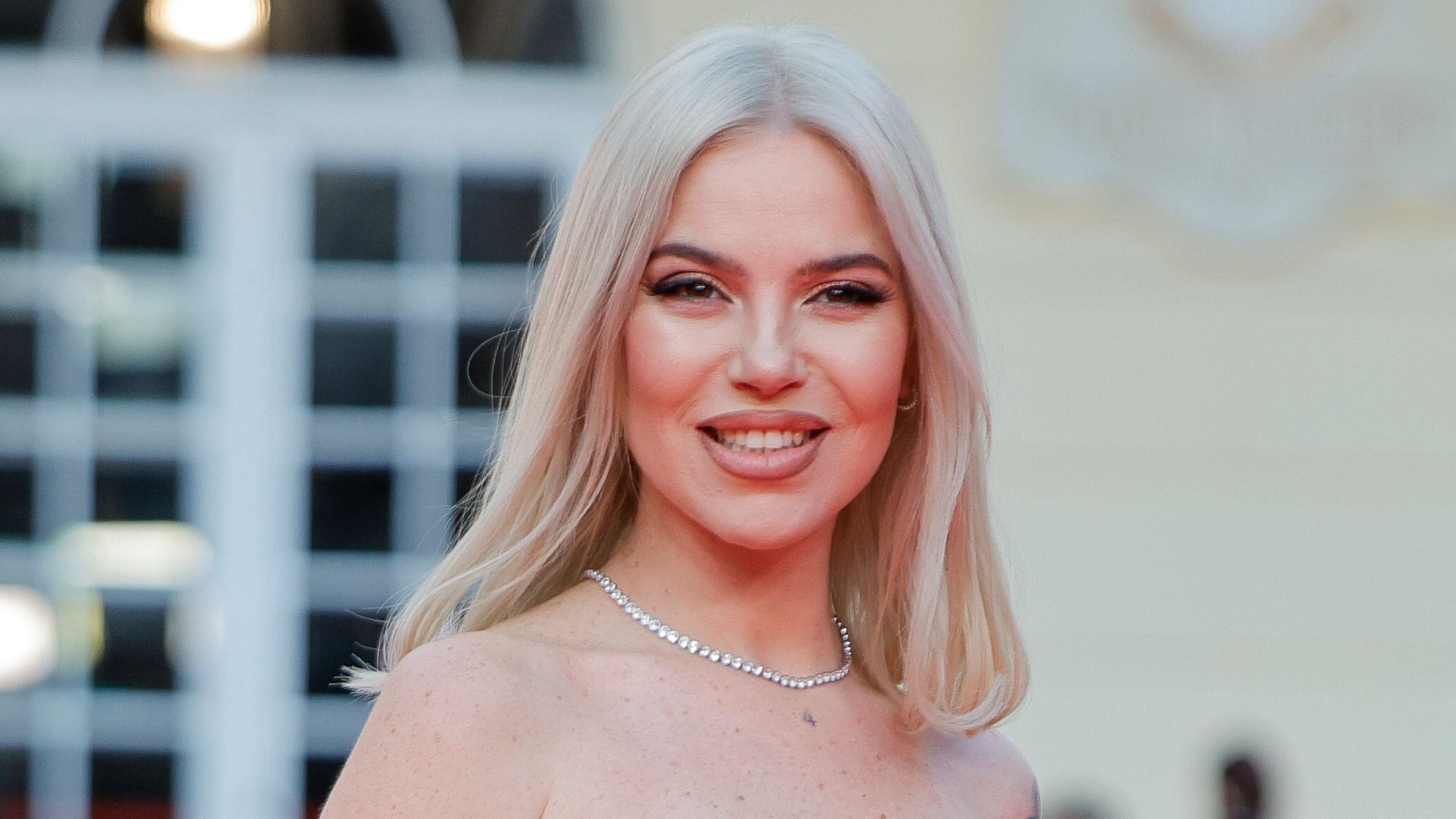 María Isabel en el Festival de Málaga, el 6 de marzo de 2026