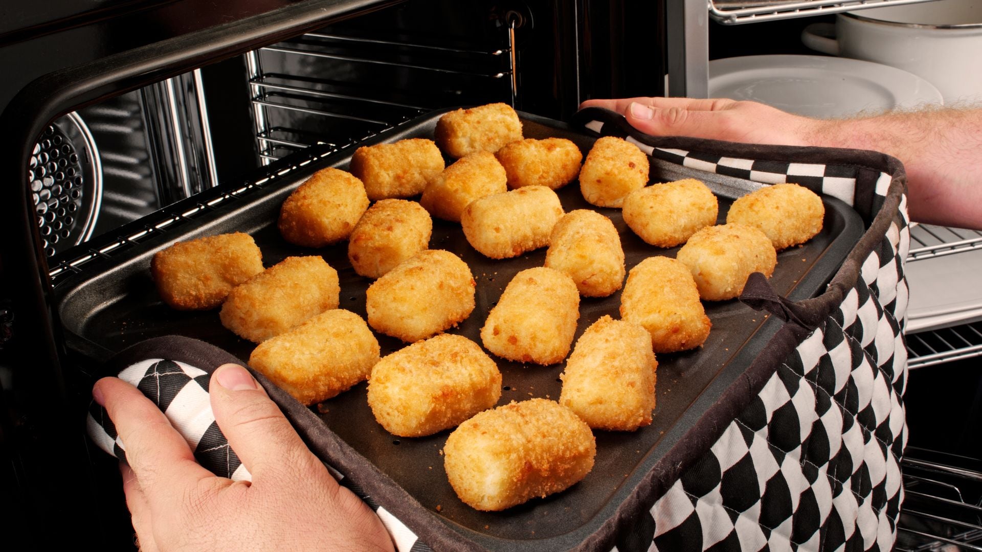Croquetas al horno